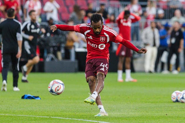 during the MLS, Fussball Herren, USA Regular Season match between Toronto FC and Chicago Fire FC on September 5th, 2026 in BMO Field, Toronto, Ontario, Canada Copyright: xCurtisxWongx xSPPx Sportspressphoto_SPR224166