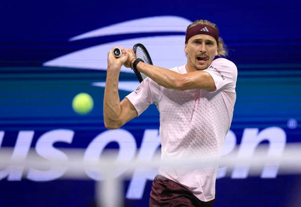 Tennis, US Open, Day 7, Alexander Zverev v Alejandro Tabilo
