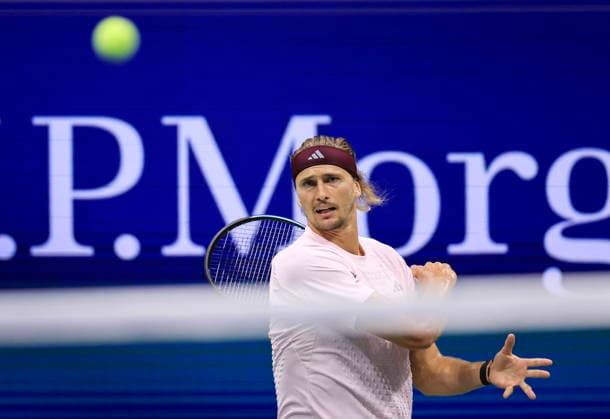 US Open tennis tournament - Day 7 Alexander Zverev of Germany in action against Alejandro Tabilo of Chile during the Men s Singles third round of the US Open Tennis Championships in Flushing Meadows, New York, USA, 05 September 2026. FLUSHING MEADOWS NEW YORK United States  Copyright: xCRISTOBALxHERRERA-ULASHKEVICHx