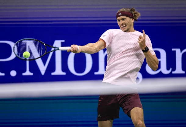 US Open tennis tournament - Day 7 Alexander Zverev of Germany in action against Alejandro Tabilo of Chile during the Men s Singles third round of the US Open Tennis Championships in Flushing Meadows, New York, USA, 05 September 2026. FLUSHING MEADOWS NEW YORK United States  Copyright: xCRISTOBALxHERRERA-ULASHKEVICHx