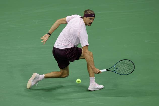 US Open tennis tournament - Day 7 Alexander Zverev of Germany in action against Alejandro Tabilo of Chile during the Men™s Singles third round of the US Open Tennis Championships in Flushing Meadows, New York, USA, 05 September 2026. FLUSHING MEADOWS NEW YORK United States  Copyright: xBRIANxHIRSCHFELDx