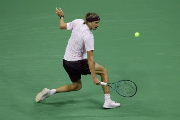 US Open tennis tournament - Day 7 Alexander Zverev of Germany in action against Alejandro Tabilo of Chile during the Men™s Singles third round of the US Open Tennis Championships in Flushing Meadows, New York, USA, 05 September 2026. FLUSHING MEADOWS NEW YORK United States  Copyright: xBRIANxHIRSCHFELDx