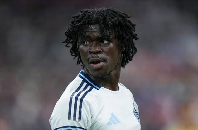 September 5, 2026, Vancouver, Bc, CANADA: Vancouver Whitecaps Emmanuel Sabbi looks on during the second half of an MLS, Fussball Herren, USA soccer match against St. Louis City, in Vancouver, on Saturday, Sept. 5, 2026. Canada News - September 5, 2026  - ZUMAc35_ 20260905_zaf_c35_130 Copyright: xDarrylxDyckx