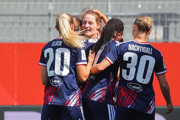 Mainz, Deutschland 05. September 2026: 1. BL Frauen - 2026 2027 - Sp. 3 - 1. FSV Mainz 05 gegen 1. FC Köln Im Bild: Torschützin Taylor Ziemer (1. FC) freut sich über ihr Tor zum 0:1. DFL DFB regulations prohibit any use of photographs as image sequences and or quasi-video Bruchwegstadion Rheinland - Pfalz *** Mainz, Germany, September 5, 2026, Women’s Bundesliga 1, 2026–2027, Matchday 3: 1. FSV Mainz 05 vs. 1. FC Köln. Pictured: Goal scorer Taylor Ziemer. 1. FC Köln celebrates her goal, making the score 0–1. DFL and DFB regulations prohibit any use of photographs as image sequences and or quasi-video. Bruchwegstadion, Rhineland-Palatinate Copyright: xFotostandx xRacochax