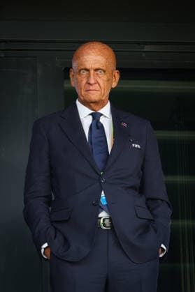 September 5, 2026, Katowice, Poland: Pierluigi Collina during the FIFA U20 Womens World Cup Poland 2026 match between Poland vs.Argentina at Arena Katowice stadium in Katowice, Poland on September 5th, 2026. Poland: FIFA U20 Women s World Cup 2026  - ZUMAj333 0866003223st Copyright: xKaixJanex