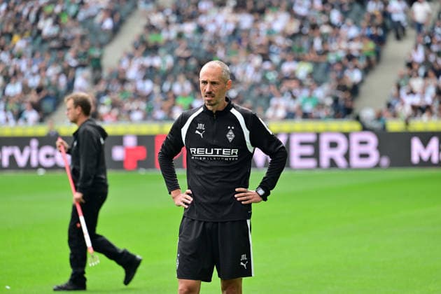 05.09.2026; Moenchengladbach; Fussball, Herren, Saison 2026 2027, Borussia Moenchengladbach vs. SV Elversberg Jan-Moritz Lichte Co-Trainer Gladbach) DFL regulations prohibit any use of photographs as image sequences and or quasi-video. ista-Borussia-Park Nordrhein-Westfalen Deutschland *** September 5, 2026, Mönchengladbach Soccer, Men s, 2026–2027 Season, Borussia Mönchengladbach vs. SV Elversberg, Jan Moritz Lichte, Assistant Coach, Gladbach. DFL regulations prohibit any use of photographs as image sequences and or quasi-video content at Borussia Park, North Rhine-Westphalia, Germany