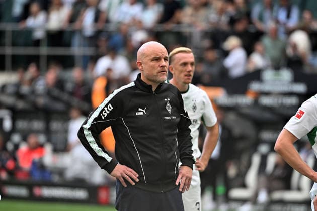 05.09.2026; Moenchengladbach; Fussball, Herren, Saison 2026 2027, Borussia Moenchengladbach vs. SV Elversberg Enttaeuscht; Enttaeuschung und Fassungslosigkeit nach Spielende bei Rouven Schroeder (Head of Sports, Gladbach) DFL regulations prohibit any use of photographs as image sequences and or quasi-video. ista-Borussia-Park Nordrhein-Westfalen Deutschland *** September 5, 2026, Mönchengladbach Soccer, Men’s, 2026–2027 Season, Borussia Mönchengladbach vs. SV Elversberg: Disappointment and bewilderment after the final whistle for Rouven Schroeder, Head of Sports at Gladbach. DFL regulations prohibit any use of photographs as image sequences and or quasi-video footage at Borussia Park, North Rhine-Westphalia, Germany