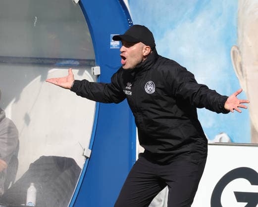 FC Hansa Rostock vs. SV Wehen Wiesbaden, Rostock, September 5, 2026, 3rd Division soccer, FC Hansa Rostock vs. SV Wehen Wiesbaden, Coach Daniel Scherning, SV Wehen Wiesbaden, Rostock, Ostseestadion, Mecklenburg-Western Pomerania, Germany