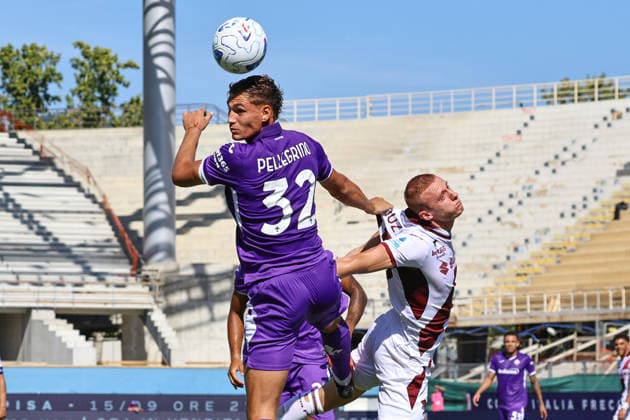 ACF Fiorentina v Torino FC - Serie A 2026 27 Mateo Pellegrino of ACF Fiorentina in action during the Italian Serie A football match between ACF Fiorentina and Torino F.C. at the Artemio-Franchi stadium in Florence, Italy, on September 5, 2026. Firenze FI Italy  Copyright: xPaoloxGiulianix originalFilename:giuliani-acffiore260905_np4uE.jpg