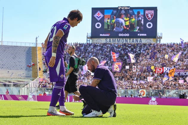 ACF Fiorentina v Torino FC - Serie A 2026 27 Franco Mastantuono of ACF Fiorentina in action during the Italian Serie A football match between ACF Fiorentina and Torino F.C. at the Artemio-Franchi stadium in Florence, Italy, on September 5, 2026. Firenze FI Italy  Copyright: xPaoloxGiulianix originalFilename:giuliani-acffiore260905_nphZG.jpg