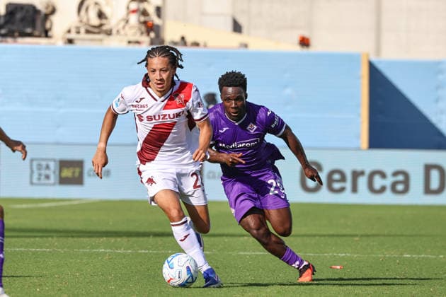 ACF Fiorentina v Torino FC - Serie A 2026 27 Fitz Jim plays during the Italian Serie A football match between ACF Fiorentina and Torino F.C. at the Artemio-Franchi stadium in Florence, Italy, on September 5, 2026. Firenze FI Italy  Copyright: xPaoloxGiulianix originalFilename:giuliani-acffiore260905_npIaJ.jpg