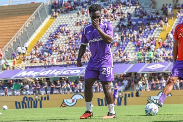 ACF Fiorentina v Torino FC - Serie A 2026 27 Gnonto of ACF Fiorentina before the Italian Serie A football match between ACF Fiorentina and Torino F.C. at the Artemio-Franchi stadium in Florence, Italy, on September 5, 2026. Firenze FI Italy  Copyright: xPaoloxGiulianix originalFilename:giuliani-acffiore260905_npNqa.jpg