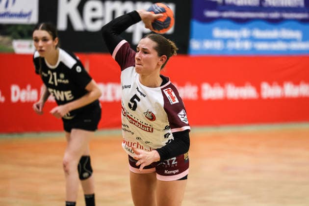 Handball Women 2026–2027 Season Regionalliga Nord Matchday 2 SV Henstedt Ulzburg vs. HL Buchholz 08 Rosengarten II September 5, 2026 Antonia Grössl 5, HL Buchholz 08 Rosengarten II vs. Henstedt Ulzburg, Maurepassstr School Complex, Schleswig-Holstein, Germany Copyright: xLobeca RalfxHomburgx