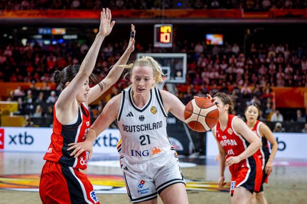 Basketball Berlin, September 5, 2026 FIBA Women’s Basketball World Cup Germany 2026 Preliminary Round Group Germany (GER) vs. Japan (JPN) Marie Gülich, Germany, No. 21 Gulich