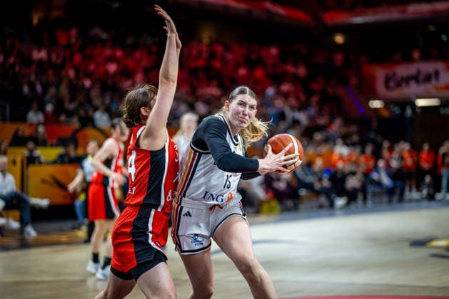 Basketball Berlin, September 5, 2026 FIBA Women’s Basketball World Cup Germany 2026 Preliminary Round Group Germany (GER) vs. Japan (JPN) Luisa Geiselsöder (Germany, No. 15) vs. Azusa Asahina (Japan, No. 14)