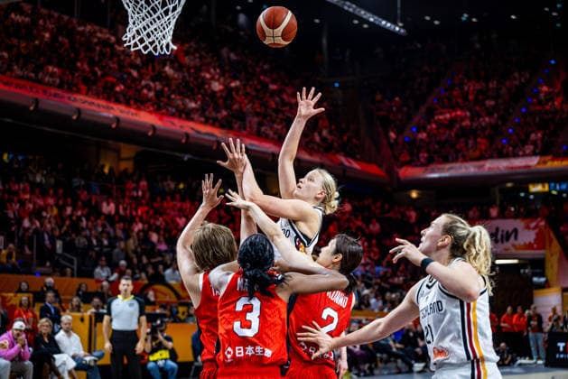 Basketball Berlin, September 5, 2026 FIBA Women’s Basketball World Cup Germany 2026 Preliminary Round Group Germany (GER) vs. Japan (JPN) Emma Eichmeyer, Germany, No. 09
