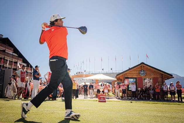European Masters Golf Tournament in Crans-Montana Spain s Eugenio Chacarra competes during the fourth and final round of the Omega European Masters golf tournament in Crans-Montana, Switzerland, 06 September 2026. CRANS-MONTANA Wallis SWITZERLAND  Copyright: xVALENTINxFLAURAUDx