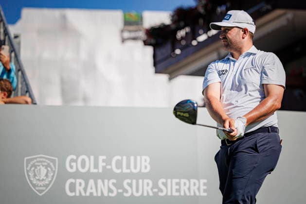 European Masters Golf Tournament in Crans-Montana South Africa s Thriston Lawrence competes during the fourth and final round of the Omega European Masters golf tournament in Crans-Montana, Switzerland, 06 September 2026. CRANS-MONTANA Wallis SWITZERLAND  Copyright: xVALENTINxFLAURAUDx
