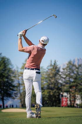 European Masters Golf Tournament in Crans-Montana Switzerland s Joel Girrbach competes during the fourth and final round of the Omega European Masters golf tournament in Crans-Montana, Switzerland, 06 September 2026. CRANS-MONTANA Wallis SWITZERLAND  Copyright: xVALENTINxFLAURAUDx