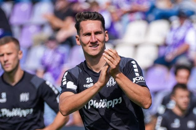 Konrad Faber (VfL Osnabrück, 28), Mimik, Gesichtsausdruck, Emotion, Deutschland: Fussball, 2. Bundesliga, Saison 2026 27, 4. Spieltag, 06.09.2026, VfL Osnabrück vs Eintracht Braunschweig, Stadion Bremer Brücke (Osnabrück, Niedersachsen) *** Konrad Faber, VfL Osnabrück, 28, facial expressions, emotion, German soccer, 2. Bundesliga, 2026–27 season, Matchday 4, September 6, 2026, VfL Osnabrück vs. Eintracht Braunschweig, Bremer Brücke Stadium, Osnabrück, Lower Saxony Copyright: xLeonxFrickx