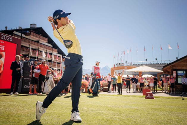 European Masters Golf Tournament in Crans-Montana Spain s Angel Ayora competes during the fourth and final round of the Omega European Masters golf tournament in Crans-Montana, Switzerland, 06 September 2026. CRANS-MONTANA Wallis SWITZERLAND  Copyright: xVALENTINxFLAURAUDx