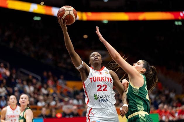 Kennedy Burke of Turkey, age 22, making a layup, GER, Turkey vs. Australia, basketball, 2026 FIBA Women’s World Cup, group stage, Matchday 2, September 6, 2026, GER, Turkey vs. Australia, basketball, 2026 FIBA Women’s World Cup, group stage, Matchday 2, September 6, 2026, Berlin Copyright: xEibner-Pressefoto MaxxVincenx EP_MVN