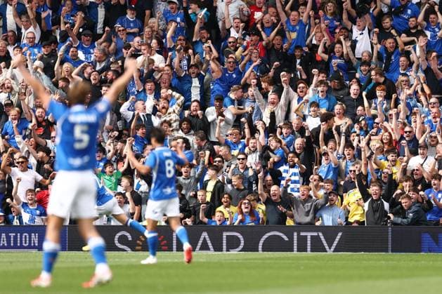 Birmingham City fans celebrate Birmingham City v Wolverhampton Wanderers, EFL Sky Bet Championship, Football, St. Andrew s at Knighthead Park, Birmingham, UK - 06 Sep 2026Birmingham St. Andrew s at Knighthead Park United Kingdom EDITORIAL USE ONLY No use with unauthorised audio, video, data, fixture lists, club league logos or live services. Online in-match use limited to 120 images, no video emulation. No use in betting, games or single club league player publications.  Copyright: xRyanxBrowne Shutterstockx 17135036bv