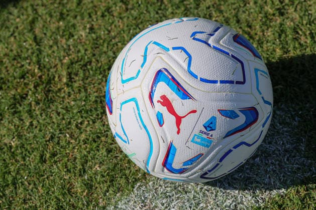IPA88189775 - The ball of the match during the Serie A soccer game between ACF Fiorentina and Torino FC at Stadio Artemio Franchi in Florence, Italy  Copyright: xFrancescoxFarina IPAxSportx xx 88189775
