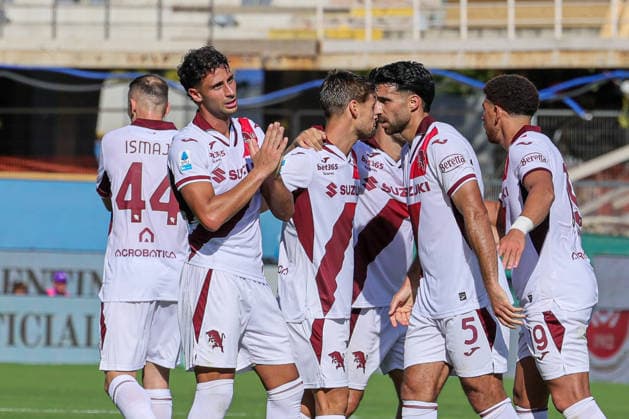 SOCCER - Serie A - ACF Fiorentina vs. Torino FC Photo by IPA ABACAPRESS.COM88189778 - Mandragora (No. 8, Torino) celebrates after scoring a goal during the Serie A soccer match between ACF Fiorentina and Torino FC at Stadio Artemio Franchi in Florence, Italy Florence Italy  Copyright: xIPAxSport ABACAx