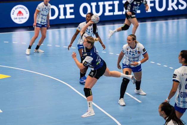 HSG Blomberg Lippe (GER) vs. Gloria Bistrita (ROM), Handball, EHF Champions League Women, Group Stage, September 6, 2026, 2026–2027 Season, Lemgo Maxi Muehlner HSG Blomberg Lippe, 10th in goal-scoring Lemgo Phoenix Contact Arena Germany
