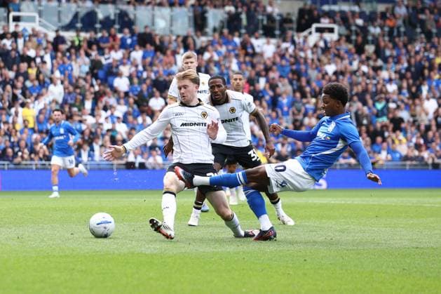 Demarai Gray of Birmingham City shoots Birmingham City v Wolverhampton Wanderers, EFL Sky Bet Championship, Football, St. Andrew s at Knighthead Park, Birmingham, UK - 06 Sep 2026Birmingham St. Andrew s at Knighthead Park United Kingdom EDITORIAL USE ONLY No use with unauthorised audio, video, data, fixture lists, club league logos or live services. Online in-match use limited to 120 images, no video emulation. No use in betting, games or single club league player publications.  Copyright: xRyanxBrowne Shutterstockx 17135036dh