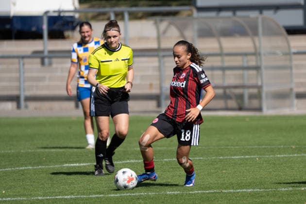 06.09.2026, xhfmx, Fussball 2.Frauen Bundesliga, Eintracht Frankfurt II - Carl-Zeiss Jena Ela Demirbas (Eintracht Frankfurt, 18) Frankfurt am Main *** September 6, 2026, xhfmx, Women s Bundesliga 2, Eintracht Frankfurt II vs. Carl Zeiss Jena, Ela Demirbas (Eintracht Frankfurt), 18, Frankfurt am Main