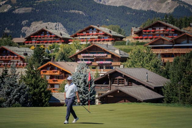 European Masters Golf Tournament in Crans-Montana Thriston Lawrence from South Africa during the fourth and final round of the DP World Tour Omega European Masters Golf Tournament, in Crans-Montana, Switzerland, 06 September 2026. CRANS-MONTANA Wallis SWITZERLAND  Copyright: xVALENTINxFLAURAUDx