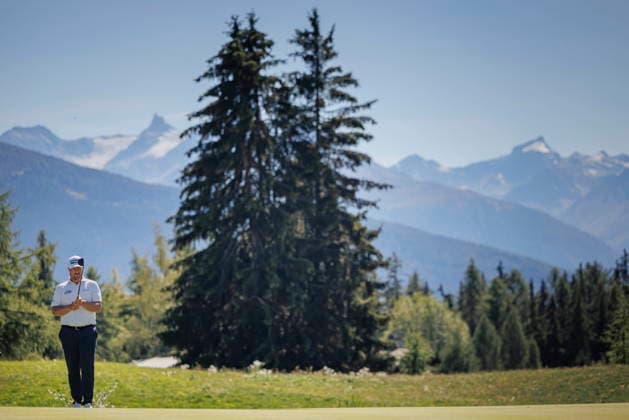 European Masters Golf Tournament in Crans-Montana Thriston Lawrence from South Africa during the fourth and final round of the DP World Tour Omega European Masters Golf Tournament, in Crans-Montana, Switzerland, 06 September 2026. CRANS-MONTANA Wallis SWITZERLAND  Copyright: xVALENTINxFLAURAUDx