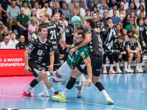 Handball, HBL, Frisch Auf Göppingen v THW Kiel