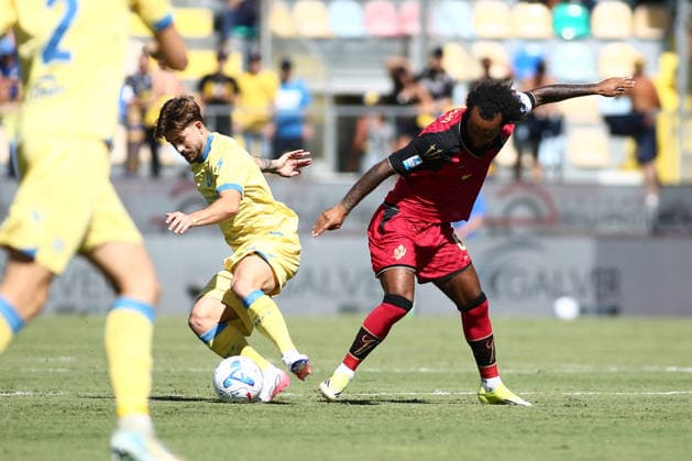 SOCCER - Serie A - Frosinone Calcio vs. Venezia FC Photo by IPA ABACAPRESS.COM88193688 - Romano Schmid of Frosinone Calcio is in action during the 2026–2027 Serie A match between Frosinone Calcio and Venezia F.C. at Stadio Benito Stirpe in Frosinone, Italy. Frosinone Italy  Copyright: xIPAxSport ABACAx