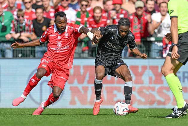 Football, Belgium, KV Kortrijk v SV Zulte Waregem