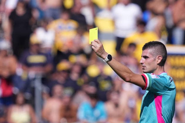 Mario Perri during the Serie A EniLive soccer match between Frosinone and Venezia at the Frosinone Benito Stirpe stadium, Italy - Sunday, September 6, 2026 - Soccer ( Photo by Alfredo Falcone LaPresse )  Copyright: xAlfredoxFalcone LaPressex