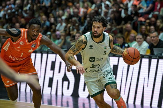 easyCredit Basketball Bundesliga, Exhibition Game, Niners Chemnitz vs. Legia Warsaw, September 6, 2026, starting at 3:00 p.m., Chemnitz, Chemnitz Arena. Pictured: Arguster Daniels IV, 01 Phlandrous Fleming Jr. easyCredit Basketball Bundesliga, Exhibition Game, Niners Chemnitz vs. Legia Warsaw, Chemnitz, Saxony, Germany Copyright: xEHLxMedia MichelxKöhlerx 20260609-Niners-Chemnitz-Legia-Warschau_007