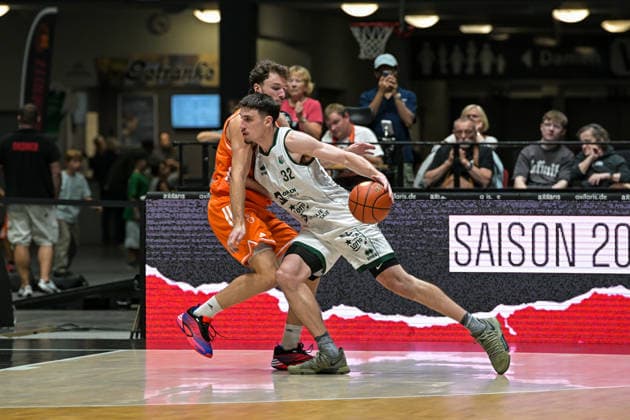 Basketball, friendly match, Niners Chemnitz 99ers v Legia Warsaw