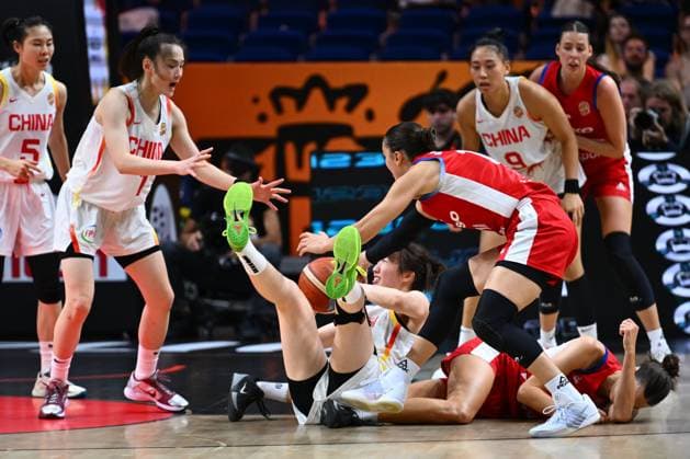 China v Czech Republic - FIBA Women s Basketball World Cup 2026 BERLIN, GERMANY - SEPTEMBER 06 : Zhang Manman guard of China during the FIBA Women s Basketball World Cup group D phase match between China and Czech Republic in Berlin on September 6, 2026 in Berlin, Germany, 06 09 2026 Berlin Germany  Copyright: xVincentxKalutx