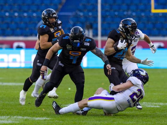 American football, AFLE Gold Bowl, Vienna Vikings v Panthers Wroclaw
