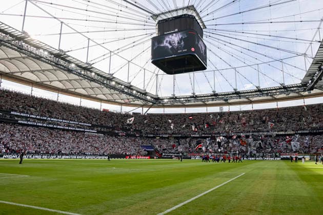 Deutsche-Bank-Park Stadion vor Spielbeginn , Deutschland, Fussball, 1. Bundesliga, 2.Spieltag, 2026 2027, Eintracht Frankfurt vs. FC Augsburg, 06.09.2026, Frankfurt am Main Deutsche-Bank-Park Deutschland *** Deutsche Bank Park Stadium before kickoff, Germany, soccer, Bundesliga 1, Matchday 2, 2026–2027, Eintracht Frankfurt vs. FC Augsburg, September 6, 2026, Frankfurt am Main, Deutsche Bank Park, Germany Copyright: xGrantxHubbsx