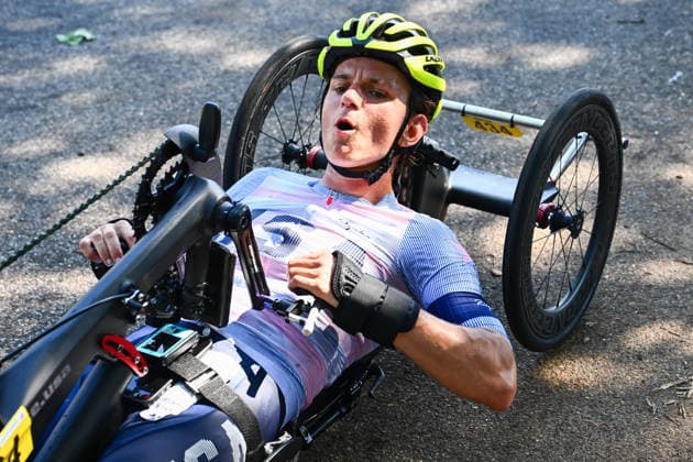 2026 UCI Para-cycling Road World Championships Picture by Olly Hassell SWpix.com - 06 09 2026 - Cycling - 2026 UCI Para-cycling Road World Championships - Huntsville, Alabama, United States of America - Women H2 Road Race - Katerina Brim (USA) wins to become World Champion Huntsville Cummings Research Park United States of America Copyright: x xSWpix.comx(t axPhotographyxHubxLtd)xOllyxHassell SWpix.comx SWP-3030-23038