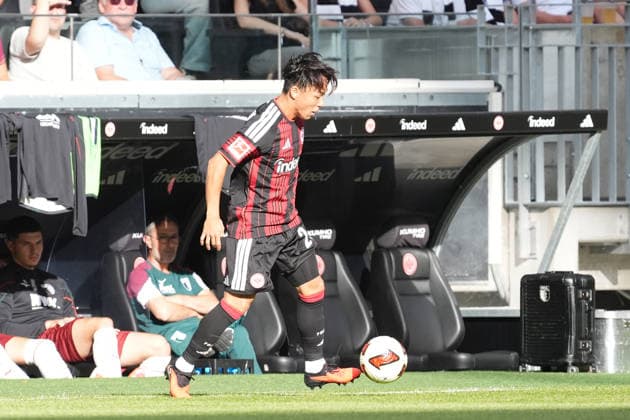 Keita Kosugi (Eintracht Frankfurt) - 06.09.2026 Bundesliga, Saison 26 27: Eintracht Frankfurt vs. FC Augsburg, Deutsche Bank Park, 2. Spieltag *** Keita Kosugi, Eintracht Frankfurt, September 6, 2026, Bundesliga, 2026–2027 season, Eintracht Frankfurt vs. FC Augsburg, Deutsche Bank Park, Matchday 2