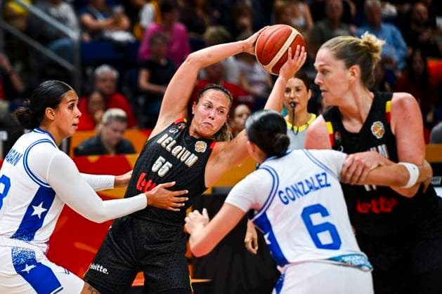 Puerto Rico v Belgium - FIBA Women s Basketball World Cup 2026 BERLIN, GERMANY - SEPTEMBER 06 : Allemand Julie point guard of Belgium in action during the FIBA Women s Basketball World Cup group C phase match between Puerto Rico and Belgium in Berlin on September 6, 2026 in Berlin, Germany, 06 09 2026 Berlin Germany  Copyright: xVincentxKalutx