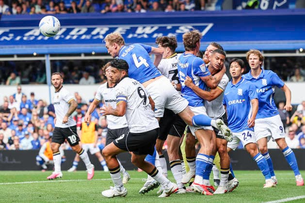 Birmingham City v Wolverhampton Wanderers - Sky Bet Championship 2026 27 Birmingham City 4 Christoph Klarer competes for the ball during the Sky Bet Championship match between Birmingham City and Wolverhampton Wanderers at St Andrews @ Knighthead Park in Birmingham, on September 6, 2026. Birmingham West Midlands United Kingdom  Copyright: xMIxNewsx originalFilename:fletcher-birmingh260906_nppQk.jpg