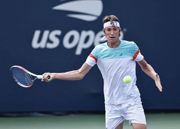 Thilo Behrmann (AUT), Boys Singles, 2026 US Open Grand Slam, Billie Jean King Tennis Center, New York, New York, USA, September 6, 2026 Copyright: xJuergenxHasenkopfx