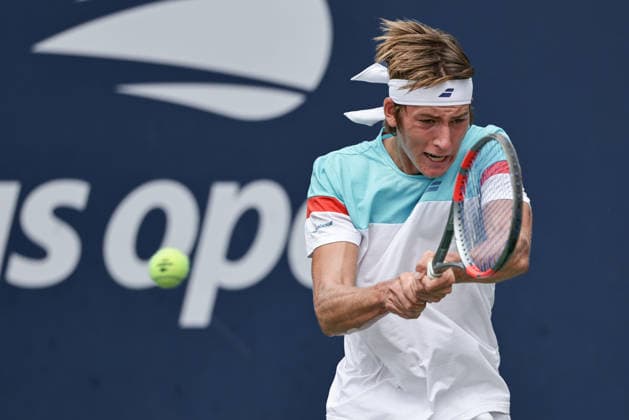 Thilo Behrmann (AUT), Boys Singles, 2026 U.S. Open Grand Slam, Billie Jean King Tennis Center, New York, New York, USA, September 6, 2026 Copyright: xJuergenxHasenkopfx