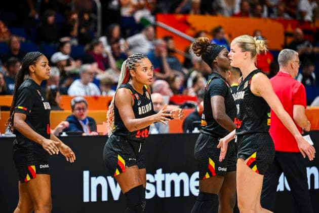 Puerto Rico v Belgium - FIBA Women s Basketball World Cup 2026 BERLIN, GERMANY - SEPTEMBER 06 : Lisowa Mbaka Maxuella small forward of Belgium during the FIBA Women s Basketball World Cup group C phase match between Puerto Rico and Belgium in Berlin on September 6, 2026 in Berlin, Germany, 06 09 2026 Berlin Germany  Copyright: xVincentxKalutx